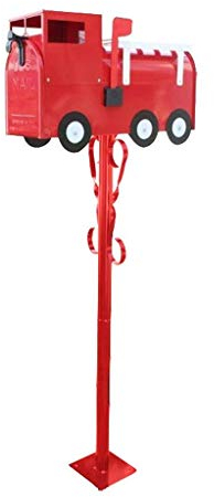 Briefkasten Car Styling Amerikanischer Briefkasten, Dekorative Fotografie Requisiten Briefkasten Wasserdichter Briefkasten für den Außenbereich (Rot)