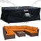 Enzeno Large Garden Furniture Cover,280x205x106cm Outdoor Garden Furniture Set Covers Waterproof,420D Heavy Duty Patio Furniture Covers for Outside,Windproof,&Anti-UV for Chair and Table Rattan Sofa