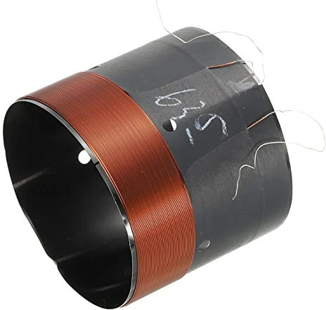 PATIKIL Woofer Voice Coil 2.5x0.75 Inch 2 Layers Round Copper Wire Speaker Voice Coil for Speaker Repair