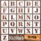 BTORER 10inch Letter Schablonen Set, 26pcs Kunststoff wiederverwendbares Maßstab Sprühen von Alphabet Schablonen Lernvorlagen zum Malmalerei Holz Wanddekoration, DIY -Handwerksprojekte, Familiennamen
