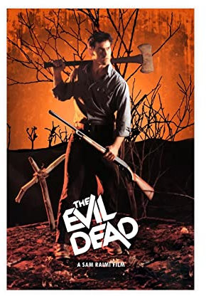 HDTS Classic Movie The Evil Dead Leinwand Poster Schlafzimmer Dekor Sport Landschaft Büro Zimmer Dekor Geschenk Rahmen: 30 x 45 cm
