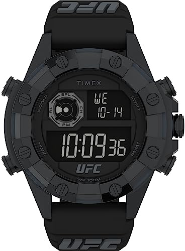 Timex Herren Digital Armbanuhr mit Kautschukband UFC Kick