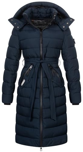 Damen Winter Jacke Mantel Parka Steppjacke Steppmantel Mantel Lange Jacke