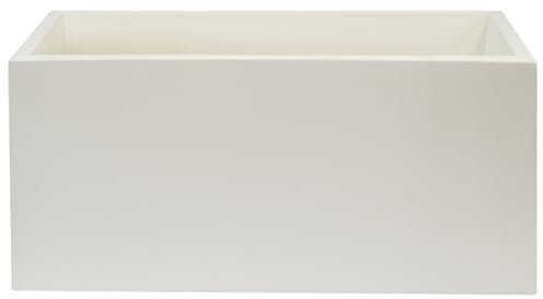 Jardinera modelo rodr-i 120x45cm blanco