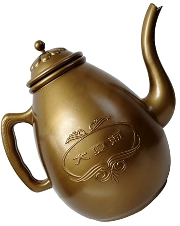 Zerodeko Olla De Sopa Tetera Antigua Tetera De Plastico Organizador De Hilo De Madera Regadera De Jardín Mini Botellas De Vino Para Favores Té De Flores Mini Tetera Rana Colocar