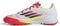adidas Unisex F50 League Football Boots Turf, Cloud White/Core Black/Solar Yellow, 9 UK