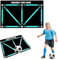 Winnsell Fußball-Trainingsmatte, 90 x 60 cm, rutschfester Teppich für Ballkontrolle, Training, Fußball, Sportmatte, verbessert die Fähigkeiten für Jungen, Trainer, Kinder, Erwachsene (Trainingsmatte)