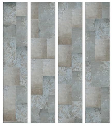 murando - Tapete selbstklebend 10m Wandtattoo dekorative Möbelfolie Dekorfolie Fotofolie Panel Wandaufkleber Wandposter Wandsticker f-A-0523-j-b