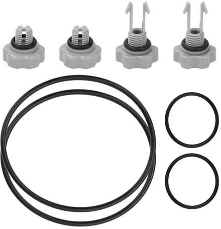 Holdes Sandfilter-Ersatzteile,Pool-Sandfilter-Teile - Teile für Poolpumpen,Ersatzteile für Poolpumpen, Entlüftungsventile, -Dichtungssatz für Sandfilterpumpen