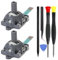 Ikpek 2 Pack Joysticks replacement for Asus ROG Ally RC71L Handheld Console, Joystick for GPD win3 Windows 10 Handheld Game Laptop Thumb Sticks 3D Analog Rod Replace Accessories with Repair Tools