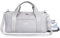 25L Sac De Sport Homme,Sac De Voyage Homme,avec Compartiment À Chaussures Et Poche Imperméable,pour Les Voyages, La Danse, Sportives Sac D'entraînement (Gris,19 Pouces Taille Moyenne)