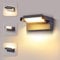 CELAVY LED Aussenlampe Wand Außenleuchte Außenlampe Anthrazit, IP65 Aussenbeleuchtung Ausenbeleutung Hauswand Wandleuchte Wandlampe Lampe aussen außen, Aussenleuchte Außenwandleuchte Terrasse Haus