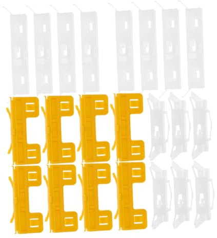 DRESSOOS 2 Sets Glas Reparatur Set Windschutzscheiben Clip Auto Befestigungsset Auto Dachform Seitenverkleidungs Clips Dach Clips Formteil Ersatz Clips Fahrzeug Formteil Clips
