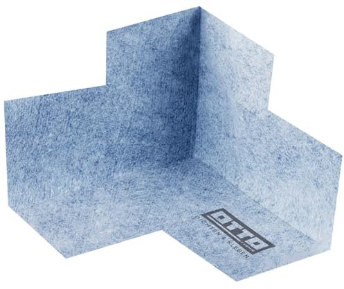 OTTO-FLEX Innenecke 15 x 6/9 cm Eck-Dichtband Abdichtung Bad Dusche Flüssigfolie Dichtungsschlämme