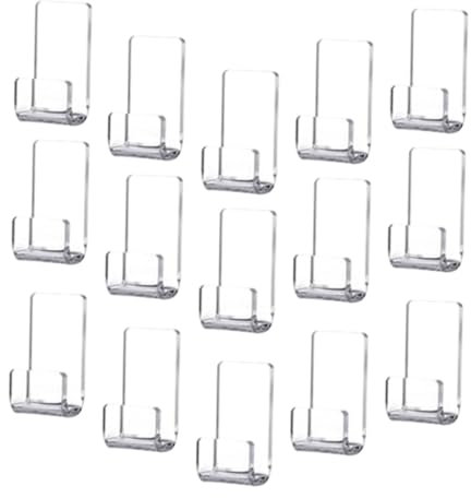 BESTOYARD 15 Stück Schallplattenhalter Wandregal Aus Transparentem Acryl Wandhängeregal Für Vinyl Aufbewahrung Multifunktionale Präsentation Und Organisation