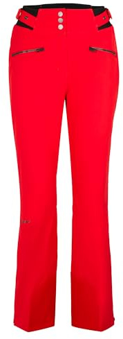 Ziener Damen TILLA-Z Ski-Hose/Schnee-Hose | Primaloft, wasserdicht, atmungsaktiv, red, 38
