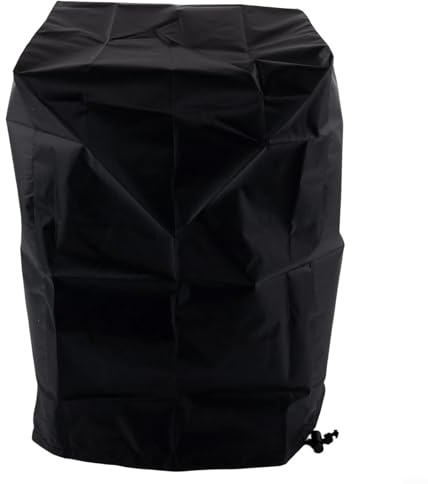Weatherproof Outdoor Speaker Covers, Garden Speaker Cover, 210D Oxford Cloth Dust Protection Protective Cover (Black)(42*38*67.5cm)