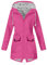 Flodxo My Recent Orders Deals Womens Waterproof Lightweight Jackets Hooded Rain Jacket Packable Outdoor Hiking Raincoat Discounted Items Buy Again My Orders Shopping Online Mis Pedidos Pink M