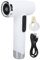 YDRCESMI USB RECHARGable Hair Dryer 15600mAh Motor puissant compact Bas bruit portable pour le dortoir de camping (Blanc)
