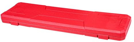 TOBBOMEY Vernier Caliper Storage Box Suitable for Long Time Using Plastic and Tool Organisation Red with Organizing Function Sturdy Caliper Holder Case for Travel