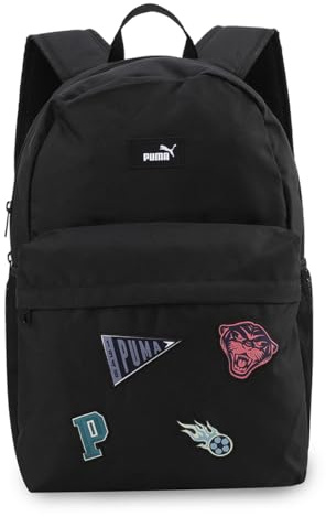 PUMA Erwachsene Phase 20 l Patch Rucksack OneSize, Black