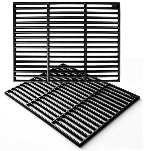 Gusseisen Grillrost 45 x 35cm für Enders Kansas Pro 4 SIK Uniq 4 IK Cruster | Grill Ersatzteil für Rösle Videro G4/ G4-S, Rösle Allflame Prime 4, Napoleon Rogue 525/ Prestige Pro 500, Landmann Triton 4.1