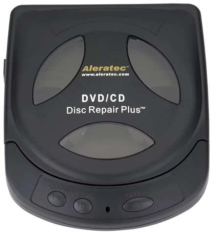 Aleratec Sistema di riparazione disco motorizzato CD DVD Plus