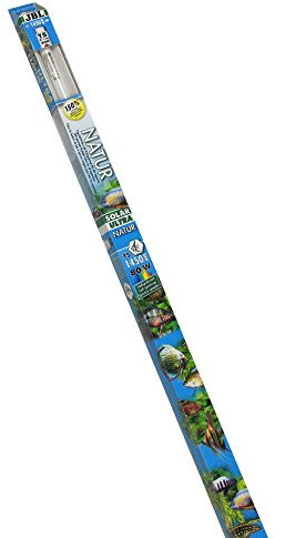 JBL 6167400 Solar-Leuchtstoffröhre Tageslichtröhre für Süßwasseraquarien, 80 W Solar Natur Ultra T5, 61674