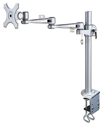 NewStar 3 Pivots Desk Mount for 10 - 30-Inch Flatscreen/Monitor - Silver