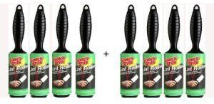8 x 3M SCOTCH BRITE LINT ROLLERS - NEW STOCK - REMOVES PET HAIRS AND FLUFF