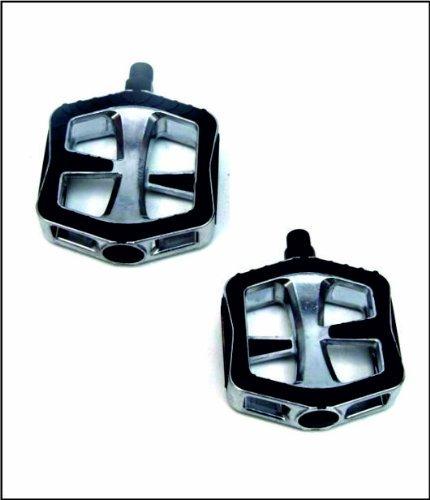 1 Paar Wellgo City - Fahrradpedale Pedale extrabreit Alu - 01140107