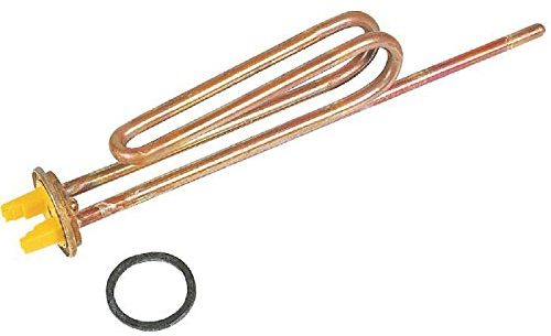 Resistance blindee thermo-plongeur droite unipolaire à bride - 2000 W - Cotherm