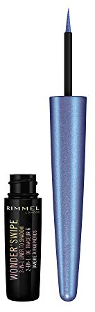 Rimmel London Wonder'Swipe - Eyeliner Metallico e Ombretto Glitter 2-in-1 - Crave Me - 2 ml