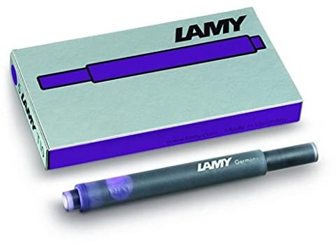 Lamy Violet Fountain Pen T10 Pack of 5