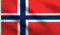 DMSE Norwegische Skandinavische Flagge Norwegens mit Kreuz-Flagge, 90 x 150 m, 100% Polyester, 100 D Flagge, UV-beständig 2' X 3' Ft Foot 2' X 3' Ft Foot