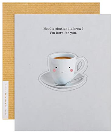 Hallmark Support Card - Cute Cup of Tea design