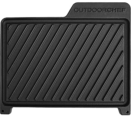 AYGAZ Outdoorchef Grillplatte Lugano schwarz