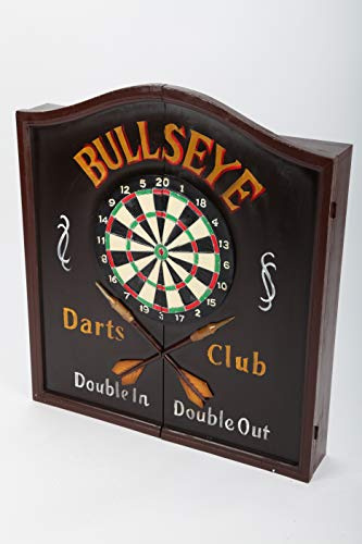 point home Dartschrank Bullseye, Dartscheibe, Lifestyle-Möbel im Retrolook, 70cm