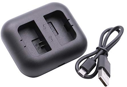 vhbw Chargeur USB de Batterie Double Compatible avec Sony Cybershot DSC-RX10 IV, DSC-RX10 Mark 4 Batterie Appareil Photo Digital, DSLR, Action cam