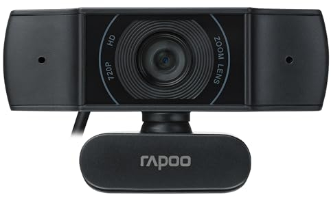 Rapoo XW170 webcam 1280 x 720 pixels USB 2.0 Noir