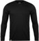 Merino Shirt - Thermounterhemd Langarm I Thermo Oberteil aus 100% Merinowolle I schwarz, GrößeM
