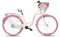 Goetze Style 28 Zoll Damen Citybike, 18 Zoll Rahmen, Tiefeinsteiger, 3-Gang Nabenschaltung, Rücktrittbremse, LED-Beleuchtung, Gepäckträger, Komfortsattel, Schutzbleche, Rattankorb mit Stoffeinsatz!