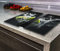 Va Art Glass Hob Cover Induction Electric Cooker Chopping Board Glass Set 2 , Lime on The Black Background (2X Wide 30 x Height 52 /cm)