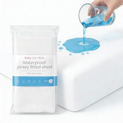 Waterproof Mattress Protector Sheet/Cover Fits 160x80 cm Extendable Junior Bed