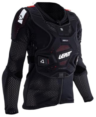 Body Protector ReaFlex with Hard Shell and 3DF AirFit Ventilated Soft Impact...