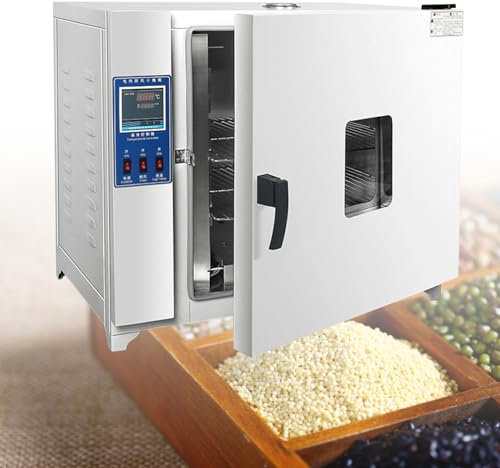 Hydravex Four éLectrique à TempéRature Constante, Four éLectroméCanique De SéChage à Affichage NuméRique Intelligent, Test en Laboratoire, Petit Four à Haute TempéRature, SéChoir Industriel,S-16L