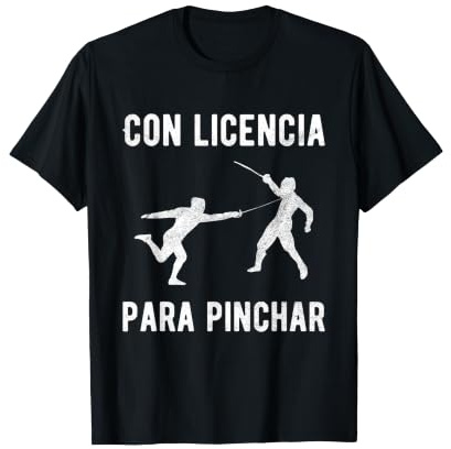 Esgrimista divertido esgrima Camiseta