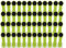 48 Wäscheklammern Wäscheclips mit Spiralfedern und Soft Grip Softgrip Soft Touch Softtouch Grün Anthrazit