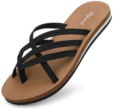 Ripord Damen Zehentrenner Flip Flops Sandalen Modischer Weicher Komfort Größe 36-41