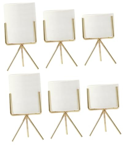 BESPORTBLE 6-Teiliges Set Pflanzgefäß aus Keramik Regalstützen Außenpflanzenständer Pferd Tortenaufsatz Metallklammern Blumentöpfe für den Außenbereich zimmerpflanzen Blumentopf einfach Vase
